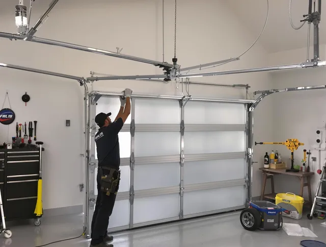 Warrensville Heights Garage Door Repair certified team performing precision garage door installation in Warrensville Heights