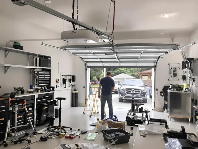 Garage door opener installation by Warrensville Heights Garage Door Repair in Warrensville Heights