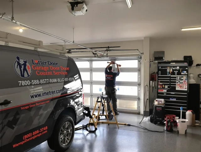 Warrensville Heights Garage Door Repair team performing same-day garage door repair in Warrensville Heights